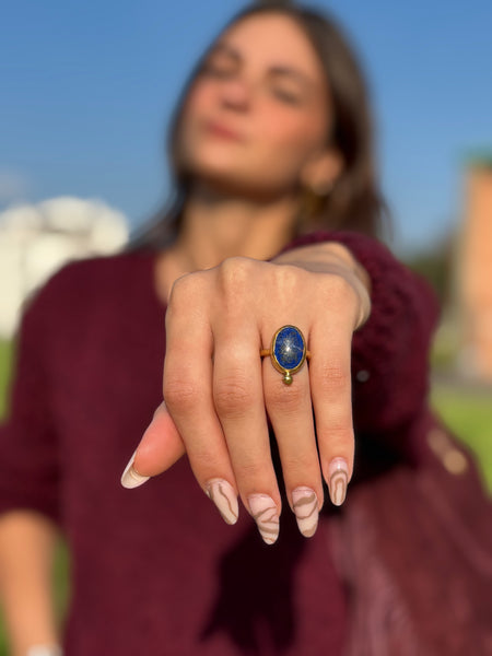Anello Lapislazzuli