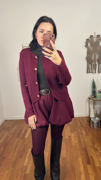 Cardigan Gabry magenta
