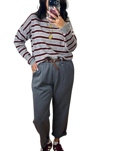 Maglione righe