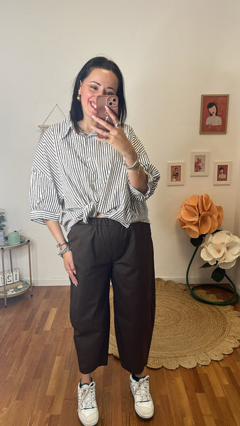 Pantalone Chiara cioccolato