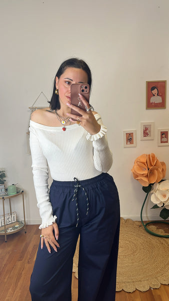 Pantalone Tania blu