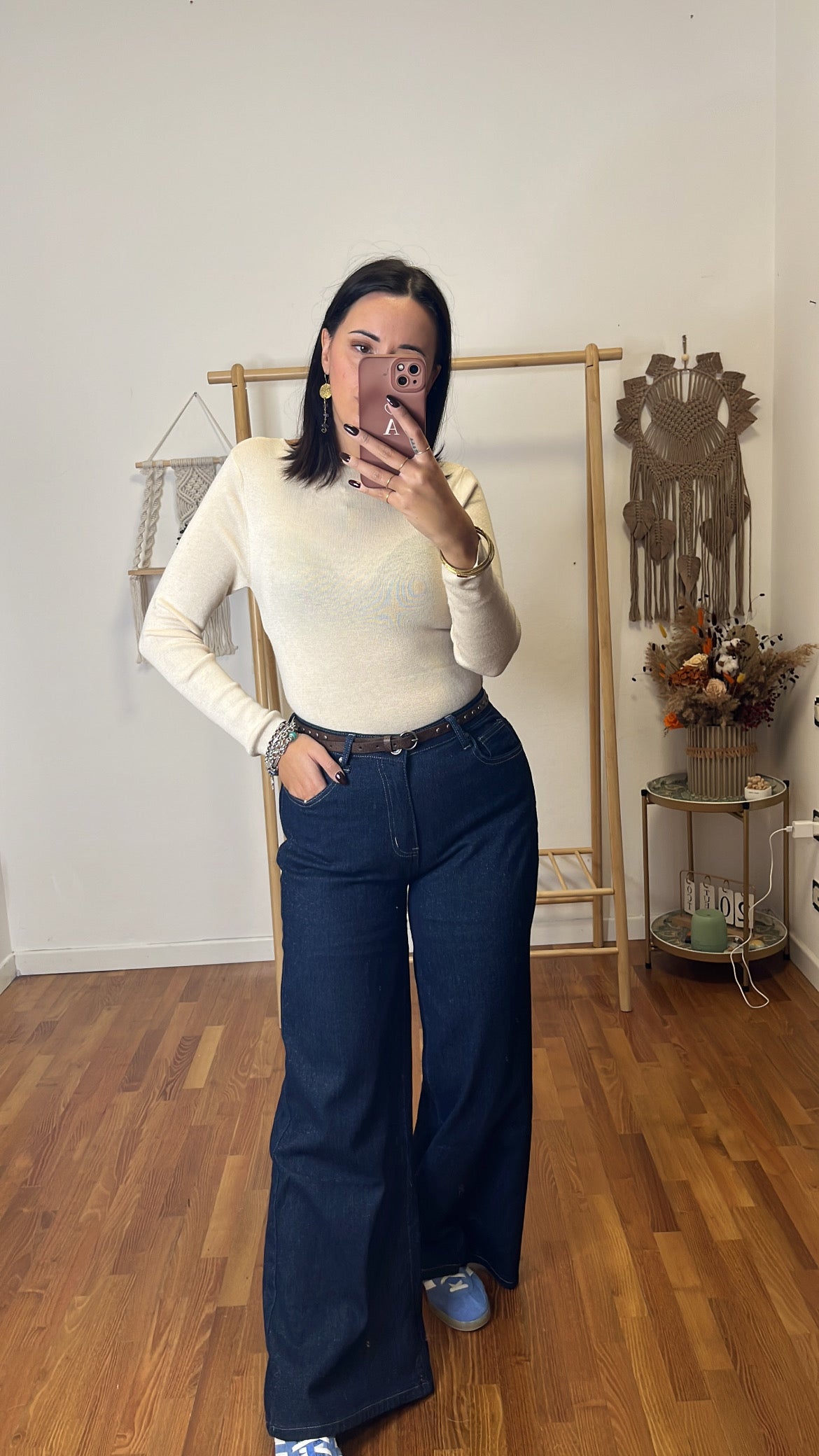 Jeans shiny