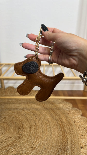 Porta chiavi charm cagnolino