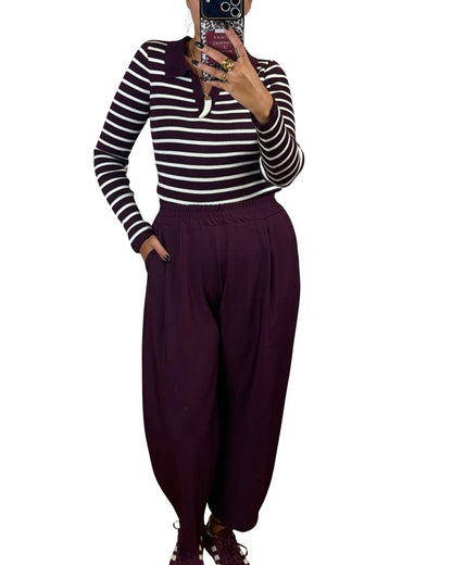 Pantalone prugna