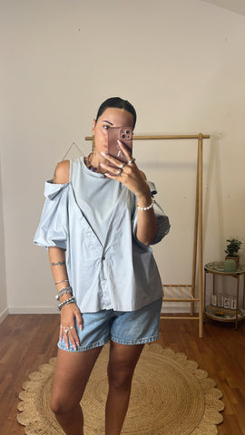Camicia Fabiola grigio
