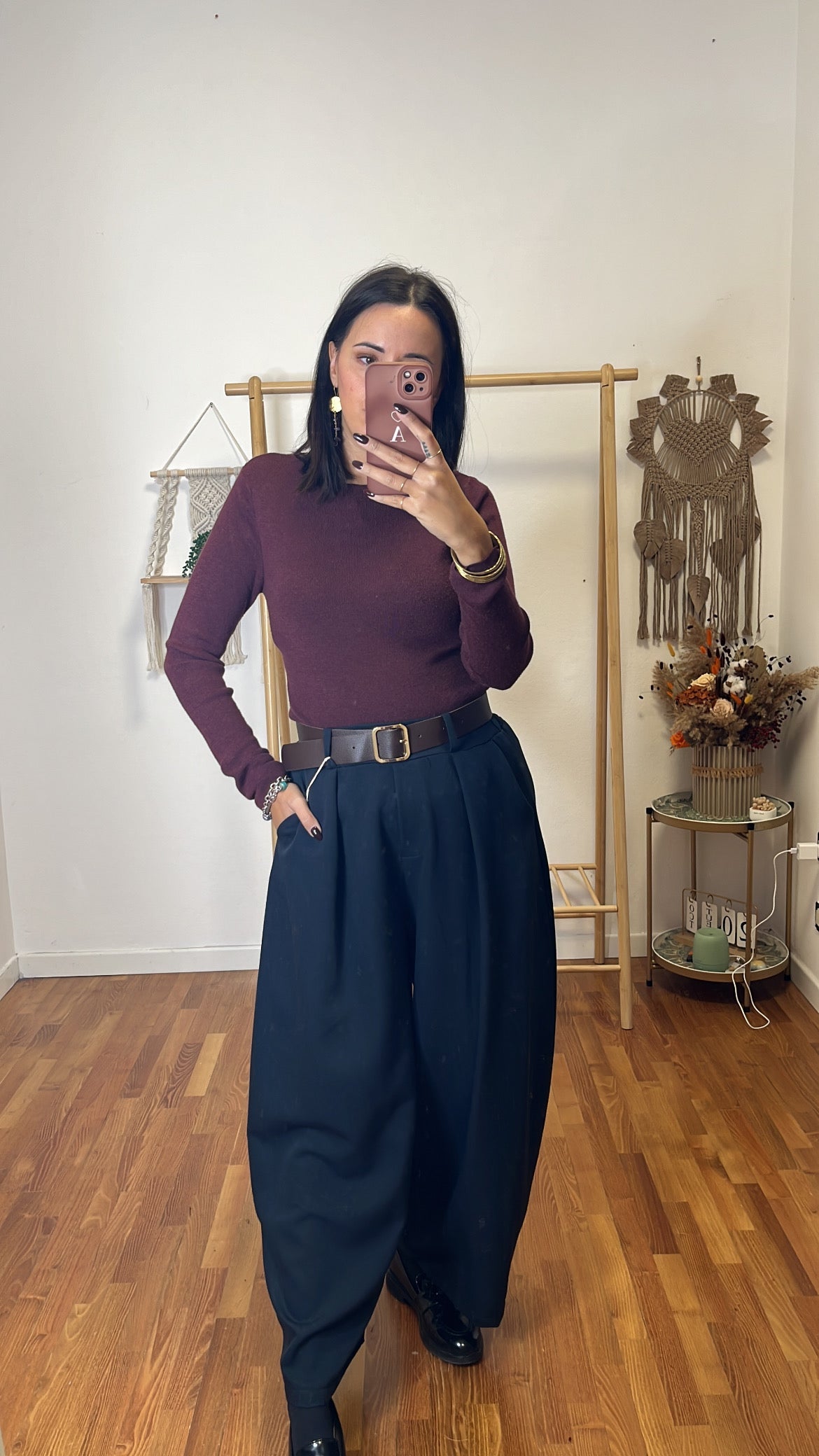 Pantalone jasmine blu