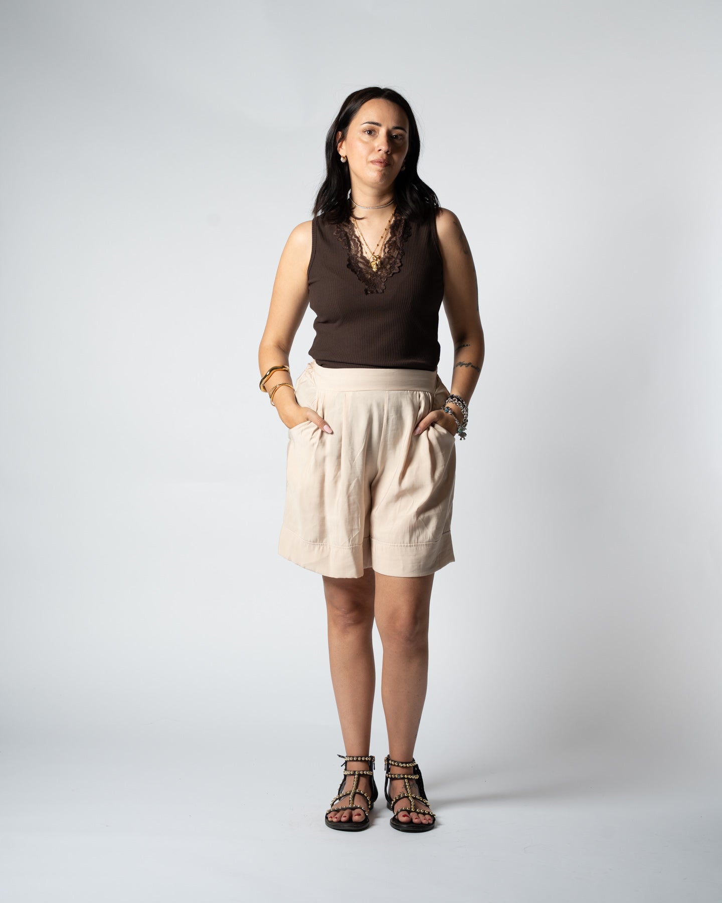Shorts beige