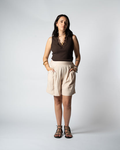 Shorts beige