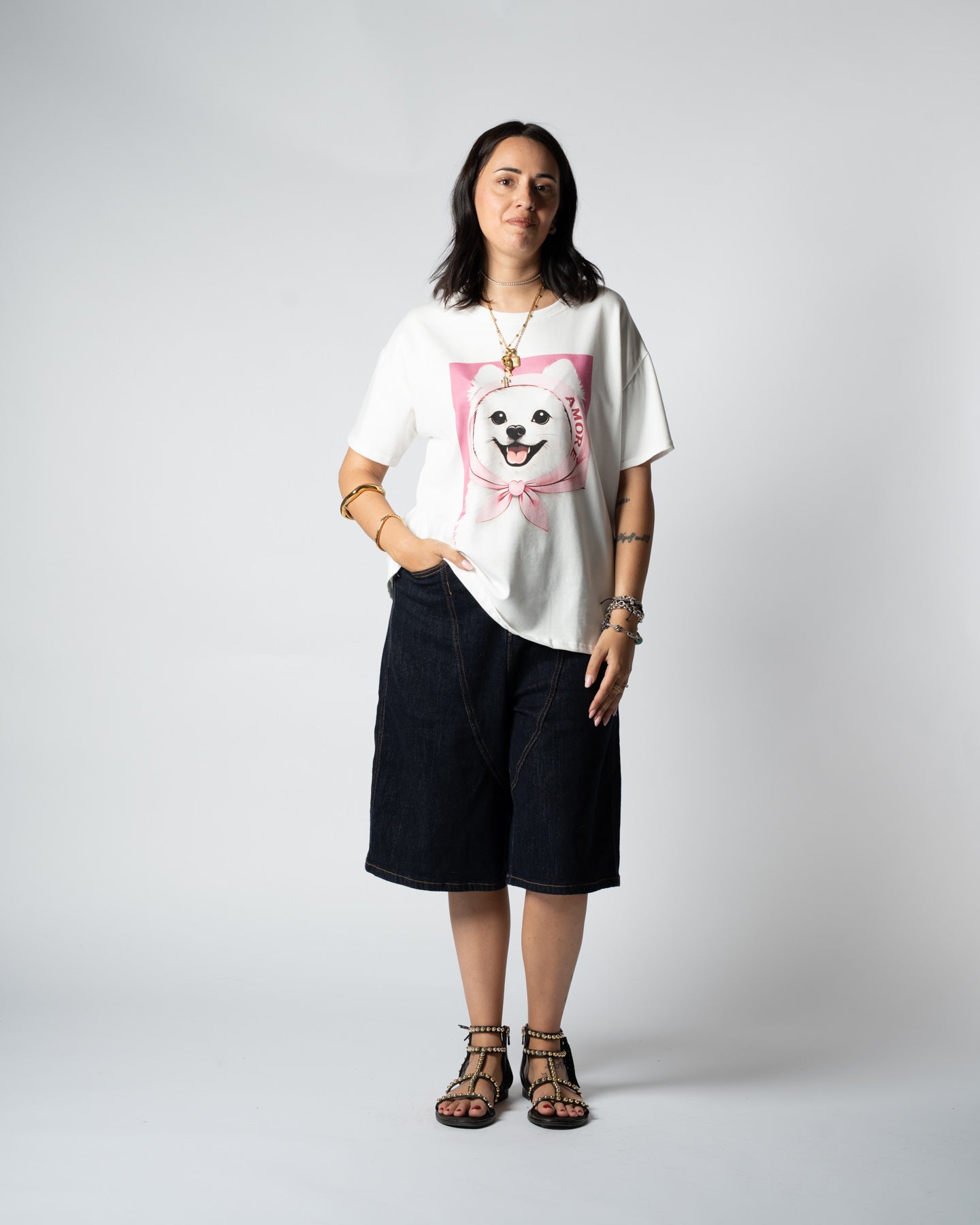 T-shirt cagnolino