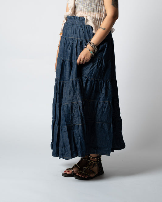 Gonna tela denim