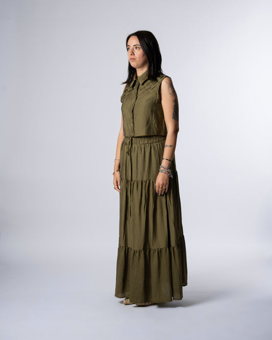 Coordinato verde militare