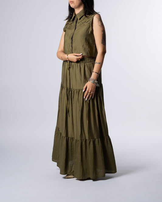 Coordinato verde militare