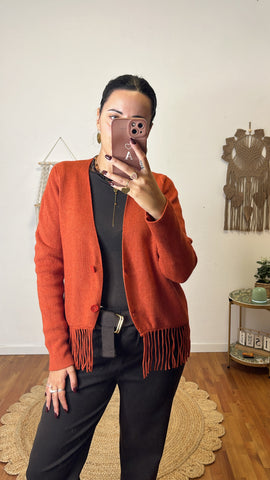 Cardigan Elide zucca