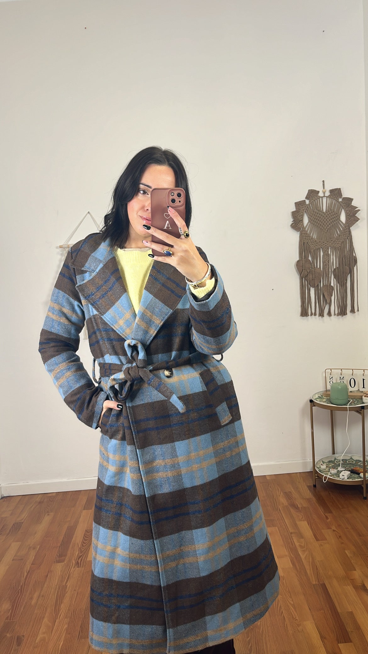 Cappotto Alice check