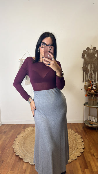 Gonna Anastasia grigio