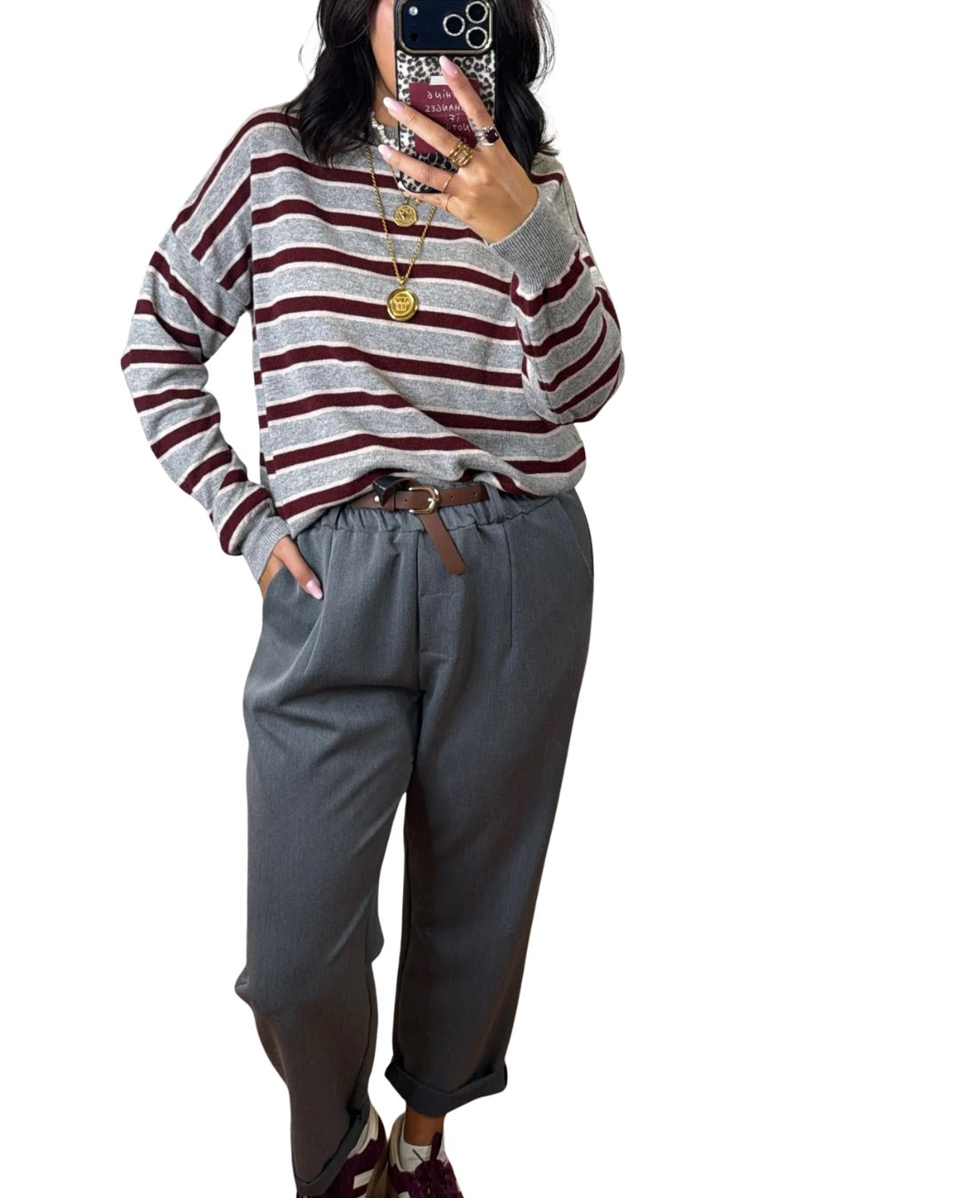 Maglione righe