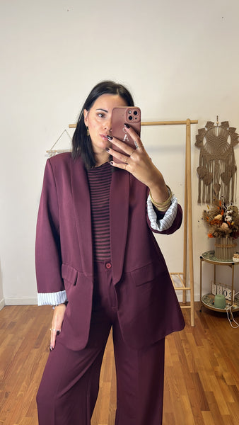 Blazer Sophia burgundy