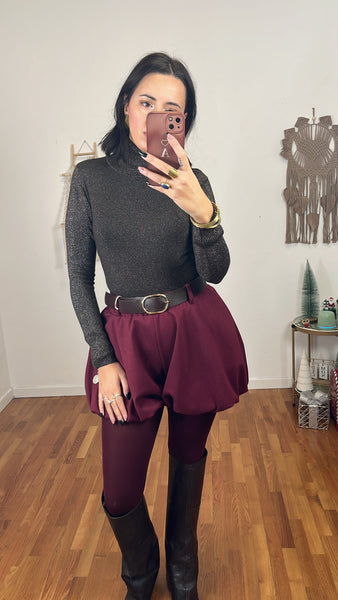 Shorts palloncino magenta