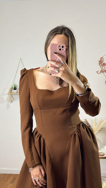 Abito Giulietta winter marrone