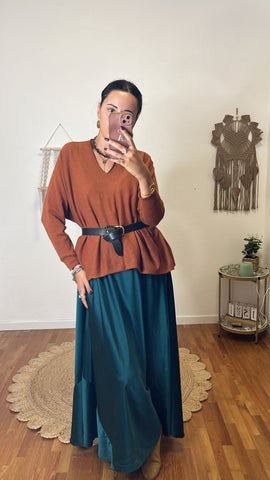 Maglia Ramona ruggine