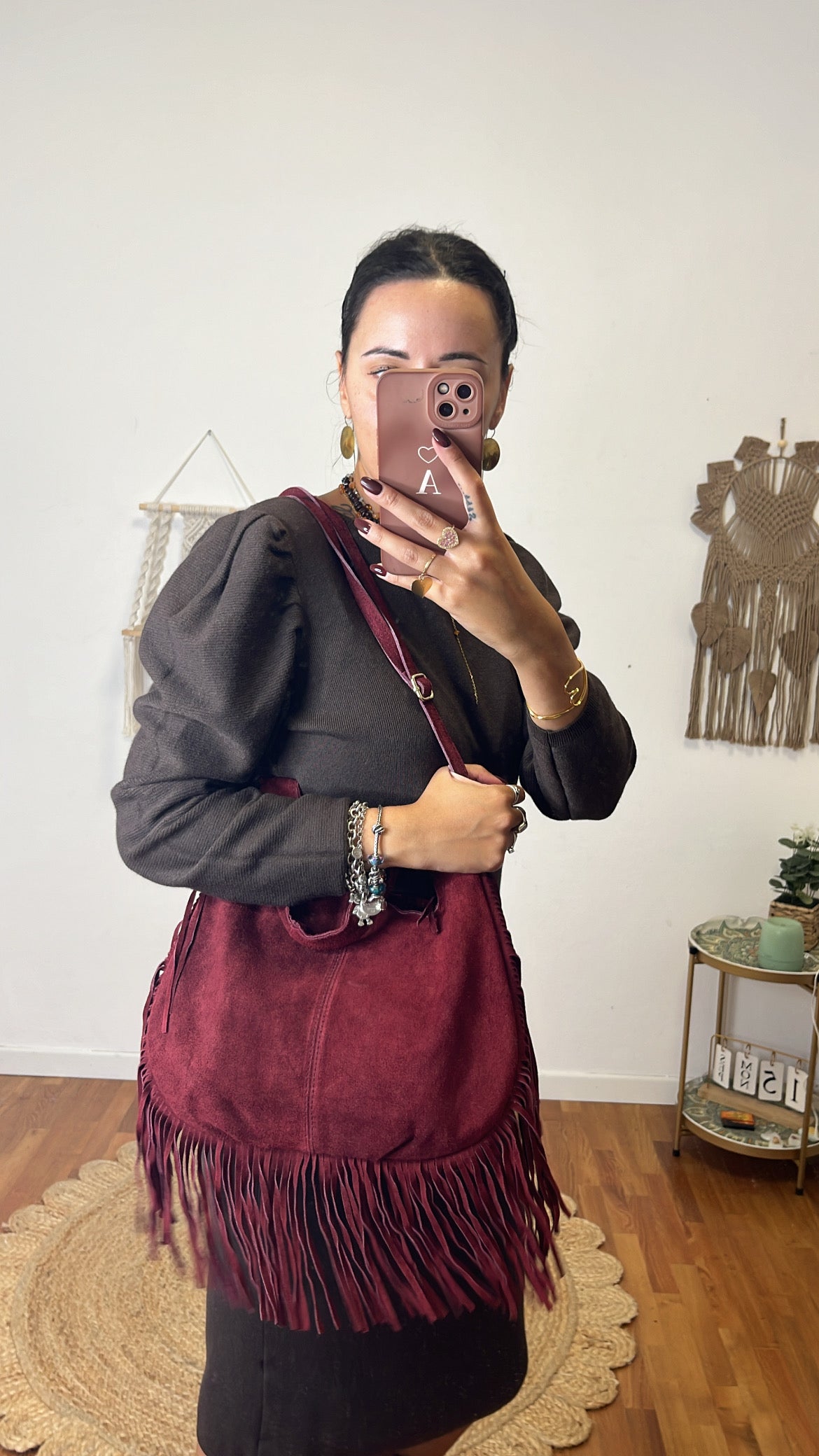 Borsa Nina bordeaux