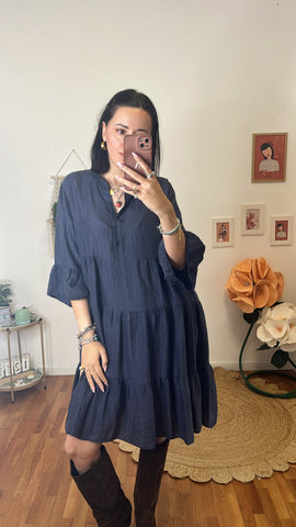 Abito Melania blu