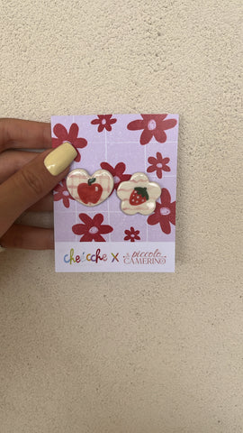 Orecchini “Sei Bellissima” rosa