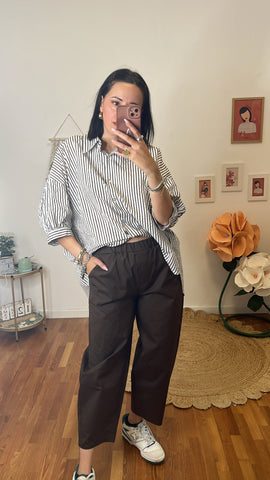 Pantalone Chiara cioccolato