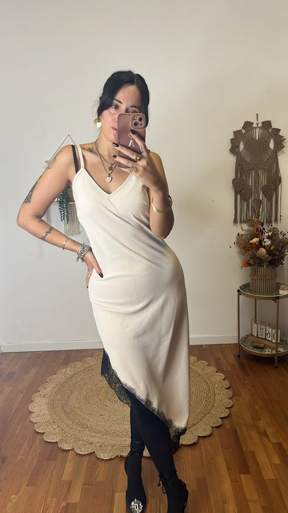 Slip dress Taylor beige