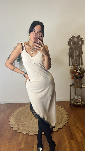 Slip dress Taylor beige