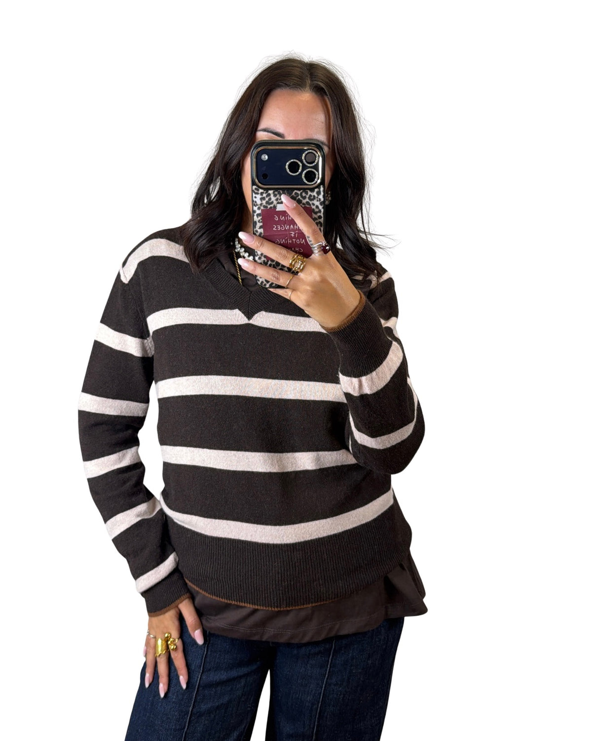 Maglione righe