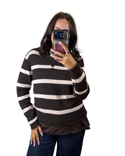 Maglione righe