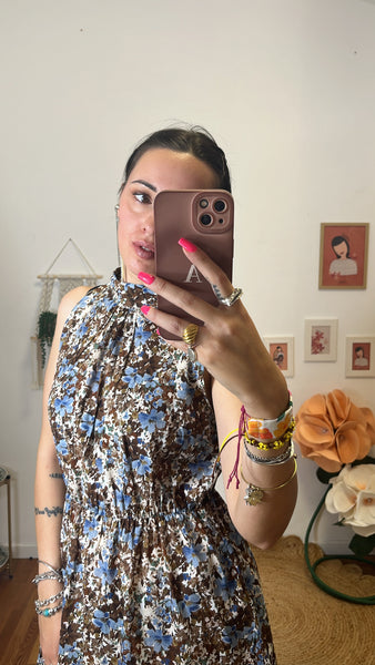 Abito flowers corto