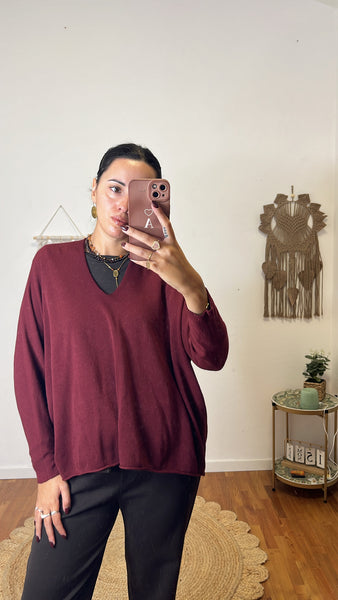 Maglia Ramona Bordeaux
