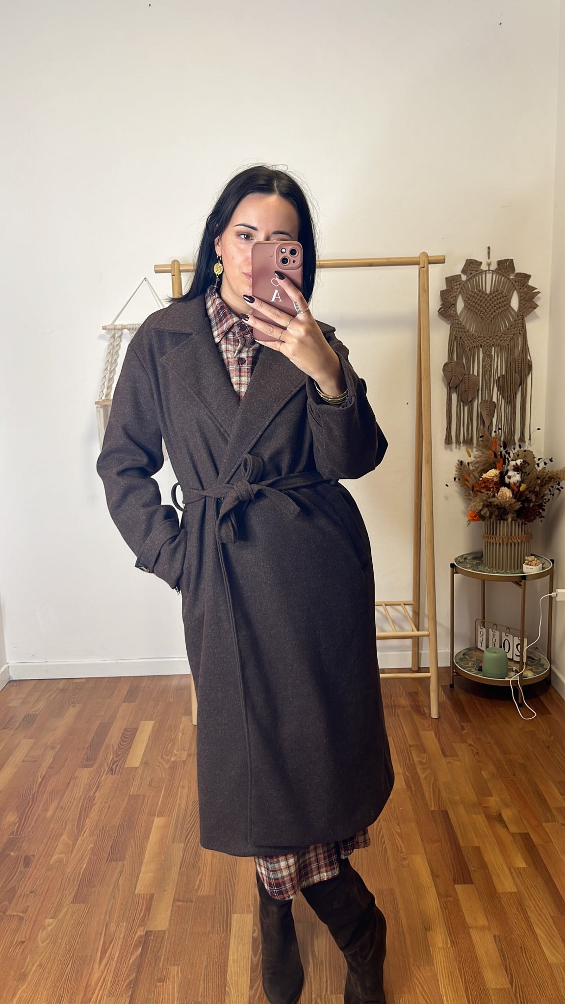 Cappotto Elsa cioccolato