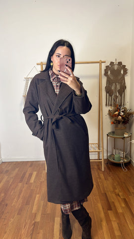 Cappotto Elsa cioccolato