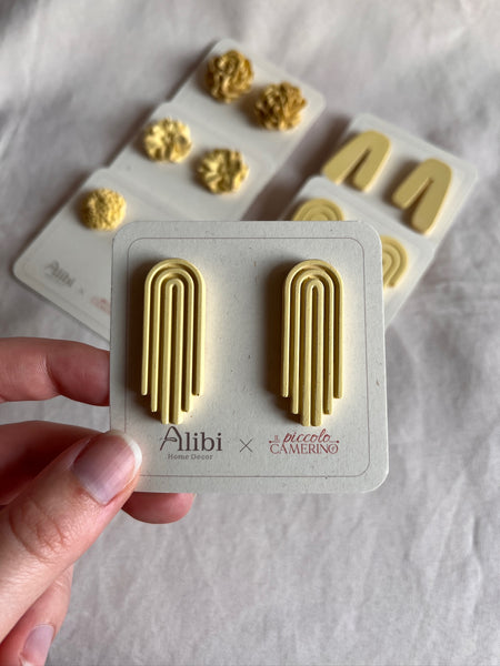 Orecchini Sidney giallo