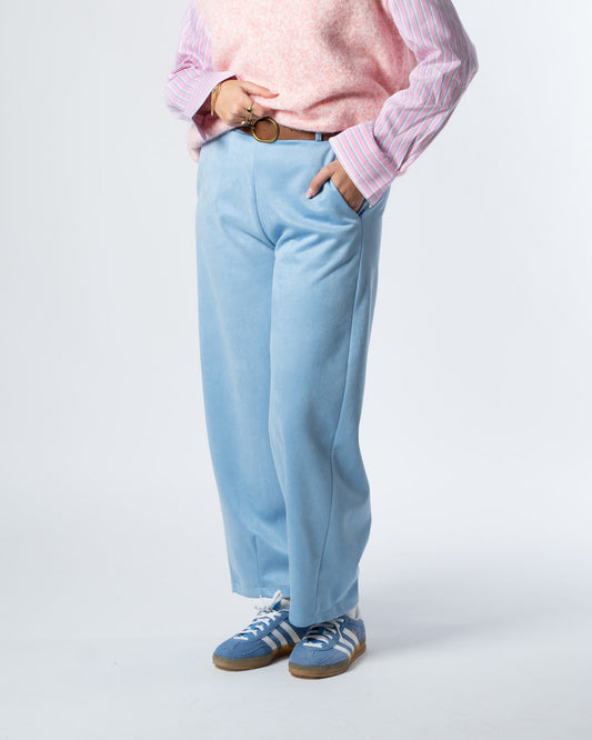 Pantalone dainetto azzurro