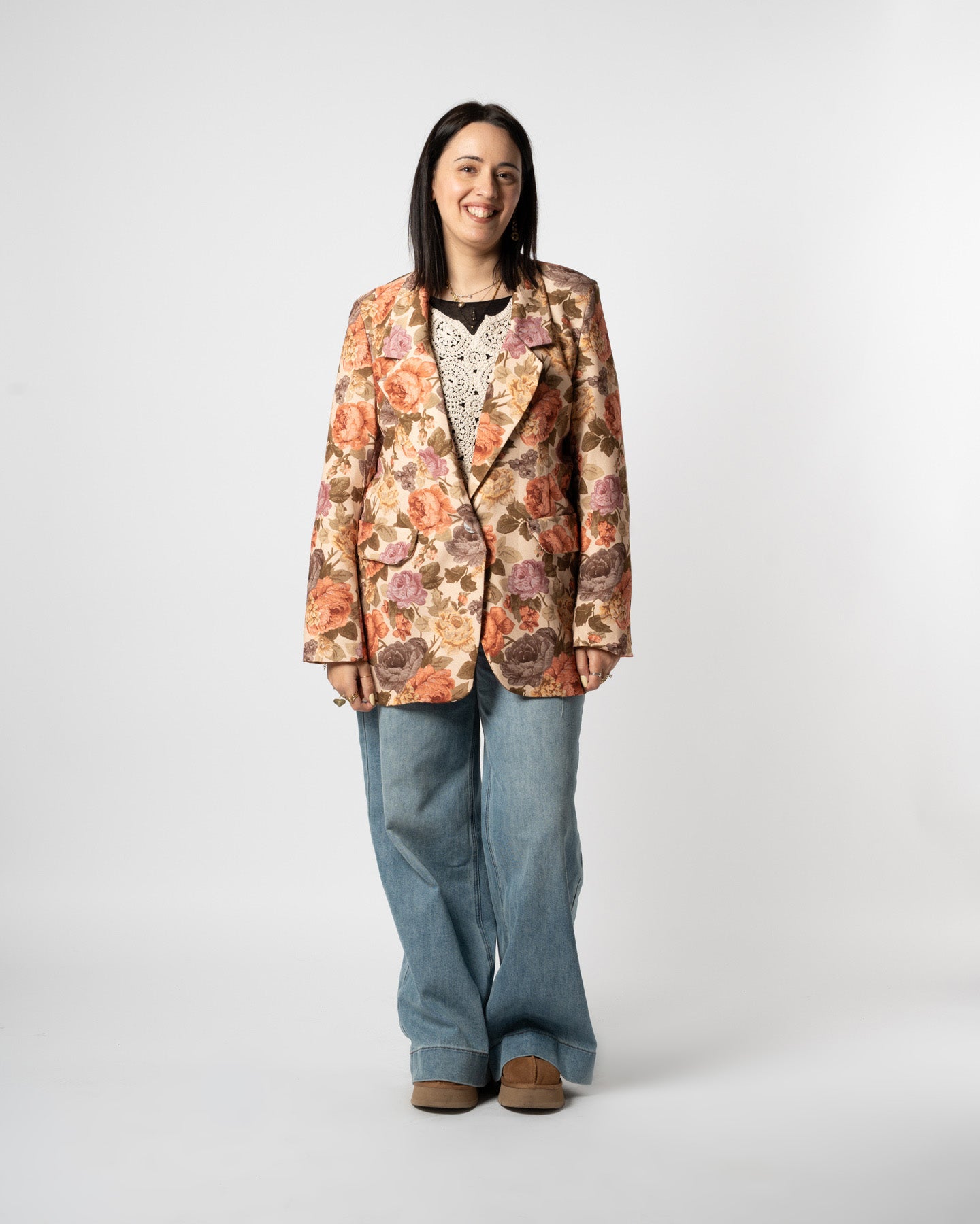 Blazer floreale