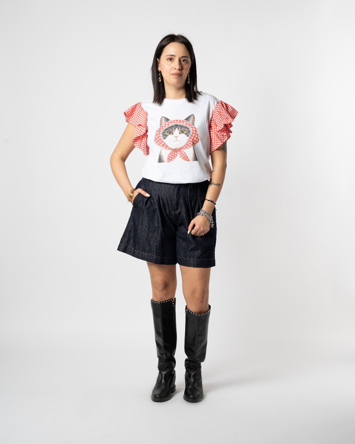 Coordinato denim scuro